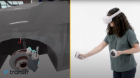Person Exploring Career with Virtual Reality